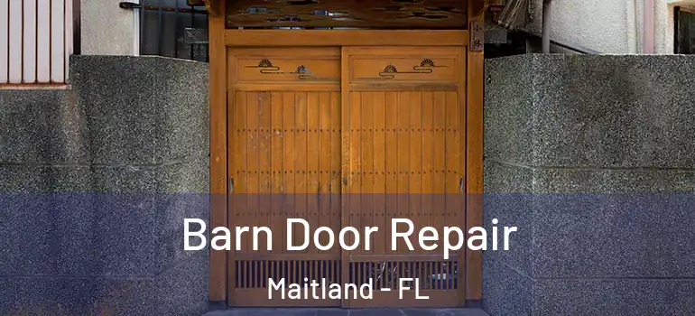  Barn Door Repair Maitland - FL