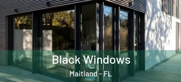  Black Windows Maitland - FL