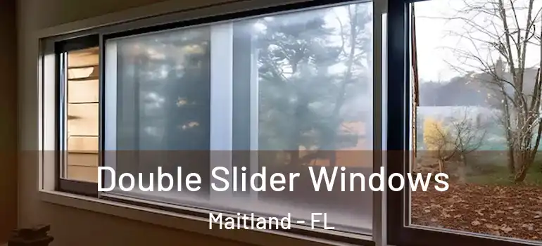  Double Slider Windows Maitland - FL