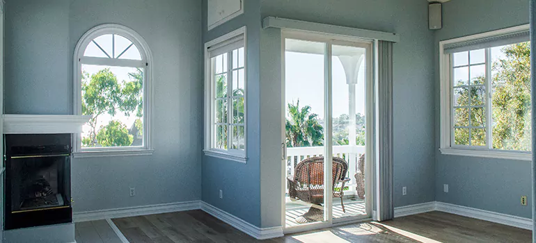 Tempered Glass Sliding Door inMaitland, FL