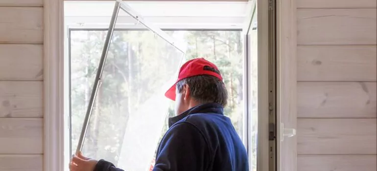 Expandable Window Screen Installation in Maitland, FL