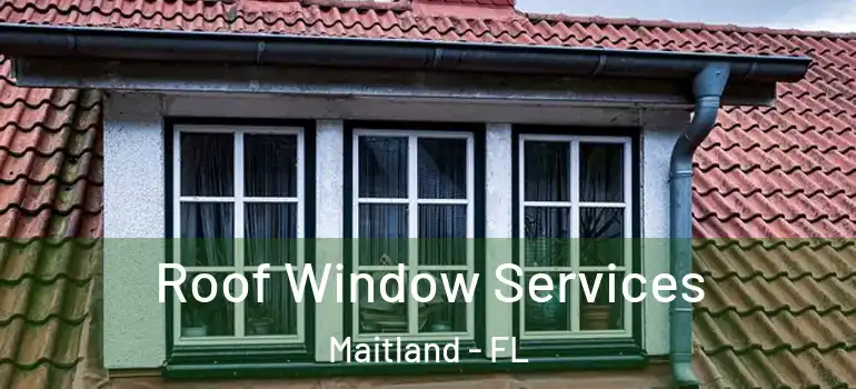  Roof Window Services Maitland - FL