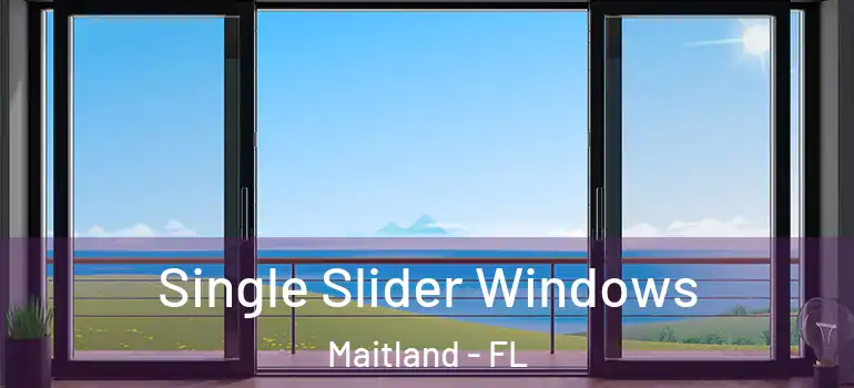  Single Slider Windows Maitland - FL