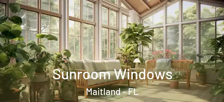  Sunroom Windows Maitland - FL