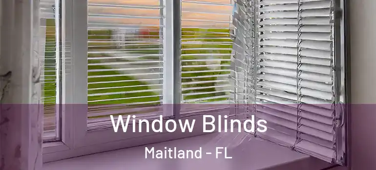 Window Blinds Maitland - FL