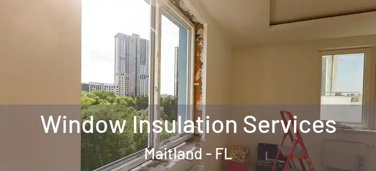  Window Insulation Services Maitland - FL